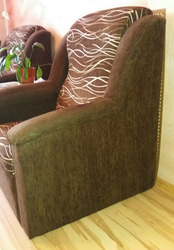 Комплект мягкой мебели за 300 рублей (раскладной диван + 2 кресла)